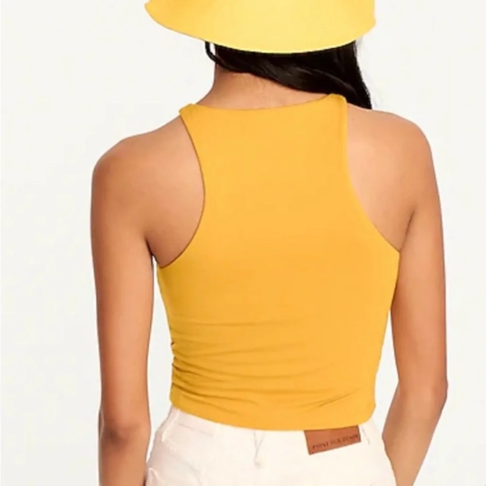 J. Crew Mustard Yellow Sleeveless Top